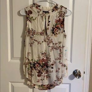 Pink Clover - Mahalo Tie Neck Top From Stitch Fix